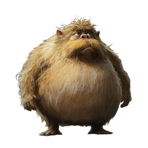 Fat Hairy Image Vinyl Car Decal Sticker – Waterproof & UV-Resistant 4.0"