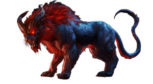 Fierce Beast Five Tails Vinyl Car Decal Sticker – Waterproof & UV-Resistant 7.22"