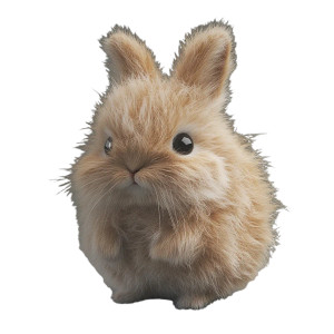 Fluffy Rabbit Vinyl Car Decal Sticker – Waterproof & UV-Resistant 4.0" Fluffy Rabbit Vinyl Car Decal Sticker – Waterproof & UV-Resistant 4.0"