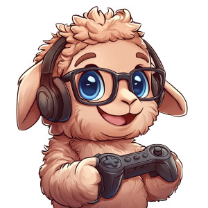 Fluffy Sheep Gamer Vinyl Car Decal Sticker – Waterproof & UV-Resistant 4.0" Fluffy Sheep Gamer Vinyl Car Decal Sticker – Waterproof & UV-Resistant 4.0"