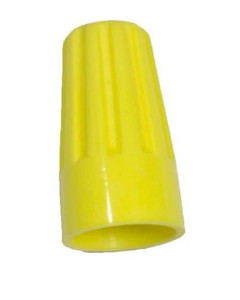 Premium Yellow Wire Nuts | Pack of 100 | Connect 18-10 Gauge Wires with Ease Premium Yellow Wire Nuts | Pack of 100 | Connect 18-10 Gauge Wires with Ease