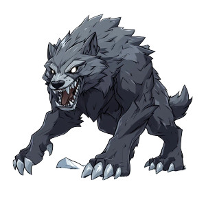 Friendly Wolflike Monster Vinyl Car Decal Sticker – Waterproof & UV-Resistant 4.0" Friendly Wolflike Monster Vinyl Car Decal Sticker – Waterproof & UV-Resistant 4.0"