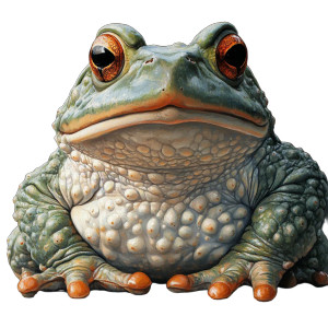 Full Body Toad Vinyl Car Decal Sticker – Waterproof & UV-Resistant 4.0"