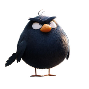 Funny Bird Vinyl Car Decal Sticker – Waterproof & UV-Resistant 4.0" Funny Bird Vinyl Car Decal Sticker – Waterproof & UV-Resistant 4.0"