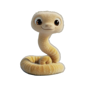 Furry Toy Snake Cute Vinyl Car Decal Sticker – Waterproof & UV-Resistant 4.0" Furry Toy Snake Cute Vinyl Car Decal Sticker – Waterproof & UV-Resistant 4.0"