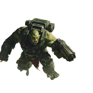 Futuristic Orcs Tau Robots Vinyl Car Decal Sticker – Waterproof & UV-Resistant 4.0"