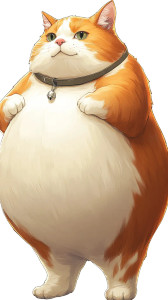 Ghibli Fat Cat Vinyl Car Decal Sticker – Waterproof & UV-Resistant 4.0"