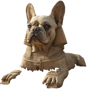 Giant French Bulldog Sphinx Vinyl Car Decal Sticker – Waterproof & UV-Resistant 4.0" Giant French Bulldog Sphinx Vinyl Car Decal Sticker – Waterproof & UV-Resistant 4.0"