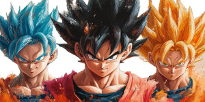 Goku Dragon Ball Flat Vinyl Car Decal Sticker – Waterproof & UV-Resistant 8.0"