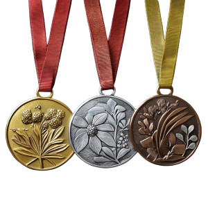 Gold Silver Bronze Medals Vinyl Car Decal Sticker – Waterproof & UV-Resistant 4.0"