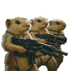 Gophers Machine Guns Vinyl Car Decal Sticker – Waterproof & UV-Resistant 4.0" Gophers Machine Guns Vinyl Car Decal Sticker – Waterproof & UV-Resistant 4.0"