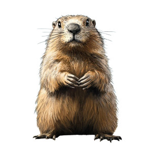 Groundhog V6 1 Vinyl Car Decal Sticker – Waterproof & UV-Resistant 4.0"
