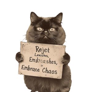Grumpy Cat Chaos Sign Vinyl Car Decal Sticker – Waterproof & UV-Resistant 4.0" Grumpy Cat Chaos Sign Vinyl Car Decal Sticker – Waterproof & UV-Resistant 4.0"