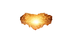 Hands Cupping Light Vinyl Car Decal Sticker – Waterproof & UV-Resistant 7.14"