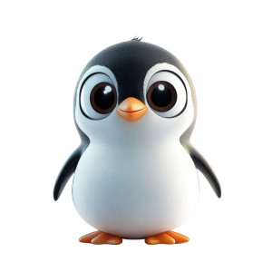 Happy Baby Penguin Vinyl Car Decal Sticker – Waterproof & UV-Resistant 4.0" Happy Baby Penguin Vinyl Car Decal Sticker – Waterproof & UV-Resistant 4.0"