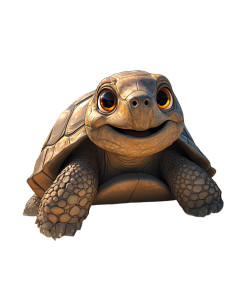 Happy Gopher Tortoise Amelia Island Vinyl Car Decal Sticker – Waterproof & UV-Resistant 4.0" Happy Gopher Tortoise Amelia Island Vinyl Car Decal Sticker – Waterproof & UV-Resistant 4.0"