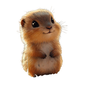 Happy Marmot Cartoon Vinyl Car Decal Sticker – Waterproof & UV-Resistant 4.0" Happy Marmot Cartoon Vinyl Car Decal Sticker – Waterproof & UV-Resistant 4.0"