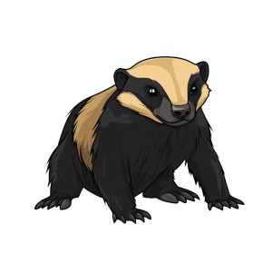 Honey Badger Vector Vinyl Car Decal Sticker – Waterproof & UV-Resistant 4.0" Honey Badger Vector Vinyl Car Decal Sticker – Waterproof & UV-Resistant 4.0"