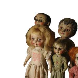 Horror Dolls Many Vinyl Car Decal Sticker – Waterproof & UV-Resistant 4.0"