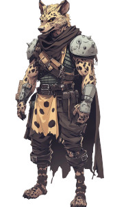 Hyena Warrior Armor Pathfinder Vinyl Car Decal Sticker – Waterproof & UV-Resistant 4.0"