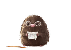 Intelligent Mole Mathematics Vinyl Car Decal Sticker – Waterproof & UV-Resistant 5.68"