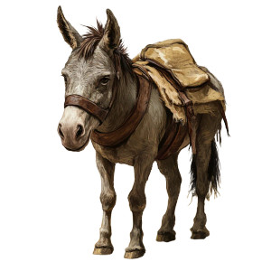 Invisible Mule Token Vinyl Car Decal Sticker – Waterproof & UV-Resistant 4.0"