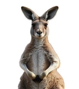 Kangaroo 8 9 Vinyl Car Decal Sticker – Waterproof & UV-Resistant 4.0"