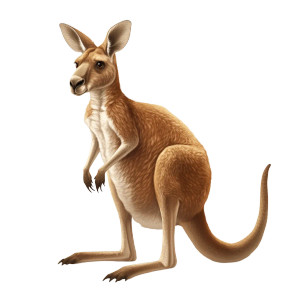 Kangaroo Cartoon Illustration Vinyl Car Decal Sticker – Waterproof & UV-Resistant 4.0" Kangaroo Cartoon Illustration Vinyl Car Decal Sticker – Waterproof & UV-Resistant 4.0"