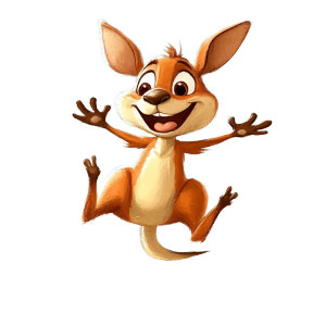 Kangaroo Leaping Joyful Sky Vinyl Car Decal Sticker – Waterproof & UV-Resistant 4.0" Kangaroo Leaping Joyful Sky Vinyl Car Decal Sticker – Waterproof & UV-Resistant 4.0"