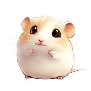 Kawaii Hamster Blinking Vinyl Car Decal Sticker – Waterproof & UV-Resistant 4.0" Kawaii Hamster Blinking Vinyl Car Decal Sticker – Waterproof & UV-Resistant 4.0"