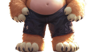 Kemono Furry Big Paws Vinyl Car Decal Sticker – Waterproof & UV-Resistant 7.14"