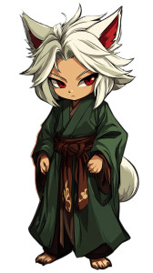 Kitsune Sorcerer Chibi Vinyl Car Decal Sticker – Waterproof & UV-Resistant 4.0" Kitsune Sorcerer Chibi Vinyl Car Decal Sticker – Waterproof & UV-Resistant 4.0"