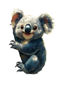 Koala On Tree Vinyl Car Decal Sticker – Waterproof & UV-Resistant 4.0" Koala On Tree Vinyl Car Decal Sticker – Waterproof & UV-Resistant 4.0"
