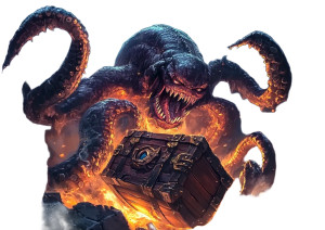 Kraken Sinking Treasure Chest Vinyl Car Decal Sticker – Waterproof & UV-Resistant 5.66"