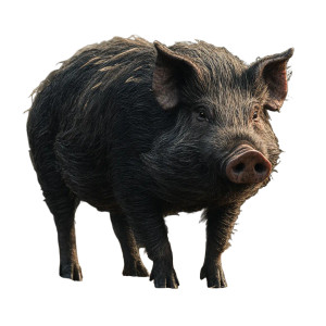 Lord Rings Wild Pig Vinyl Car Decal Sticker – Waterproof & UV-Resistant 4.0"