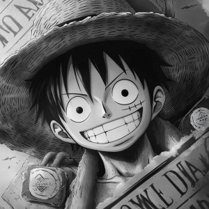 Luffy Wanted Poster Vinyl Car Decal Sticker – Waterproof & UV-Resistant 4.0"