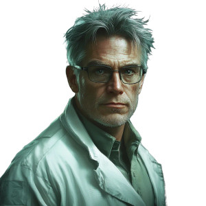 Male Scientist Lab Portrait Vinyl Car Decal Sticker – Waterproof & UV-Resistant 4.0" Male Scientist Lab Portrait Vinyl Car Decal Sticker – Waterproof & UV-Resistant 4.0"