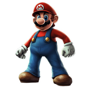Mario Style Raw Vinyl Car Decal Sticker – Waterproof & UV-Resistant 4.0" Mario Style Raw Vinyl Car Decal Sticker – Waterproof & UV-Resistant 4.0"