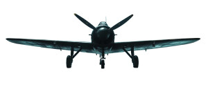 Messerschmitt Bf109 Shooting Silhouette Vinyl Car Decal Sticker – Waterproof & UV-Resistant 9.33"