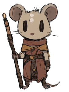 Mouse Character 2D Game Vinyl Car Decal Sticker – Waterproof & UV-Resistant 4.0"