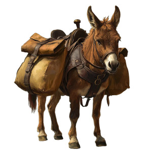 Mule Adventure Gear Vinyl Car Decal Sticker – Waterproof & UV-Resistant 4.0"