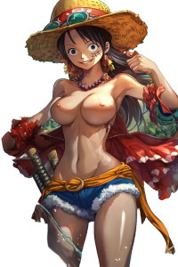 One Piece Nico Robin Vinyl Car Decal Sticker – Waterproof & UV-Resistant 4.0"