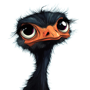 Ostrich Girl Furry Cartoon Vinyl Car Decal Sticker – Waterproof & UV-Resistant 4.0" Ostrich Girl Furry Cartoon Vinyl Car Decal Sticker – Waterproof & UV-Resistant 4.0"