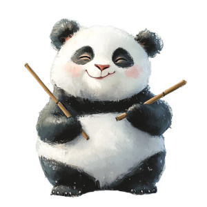 Panda Tai Chi Vinyl Car Decal Sticker – Waterproof & UV-Resistant 4.0" Panda Tai Chi Vinyl Car Decal Sticker – Waterproof & UV-Resistant 4.0"