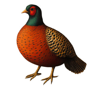 Pheasant By Botero Vinyl Car Decal Sticker – Waterproof & UV-Resistant 4.0" Pheasant By Botero Vinyl Car Decal Sticker – Waterproof & UV-Resistant 4.0"