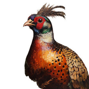 Pheasant Image Vinyl Car Decal Sticker – Waterproof & UV-Resistant 4.0" Pheasant Image Vinyl Car Decal Sticker – Waterproof & UV-Resistant 4.0"