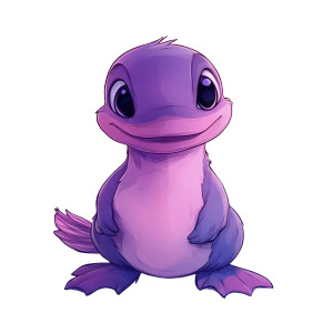 Pink Purple Platypus Disney Vinyl Car Decal Sticker – Waterproof & UV-Resistant 4.0"