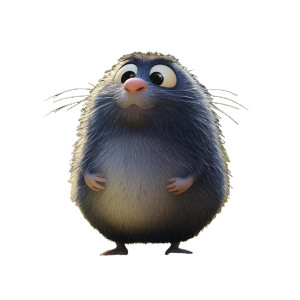 Pixar Mole Silly Jolly Vinyl Car Decal Sticker – Waterproof & UV-Resistant 4.0"