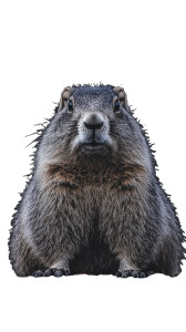 Pnw Marmot Portrait Vinyl Car Decal Sticker – Waterproof & UV-Resistant 4.0"