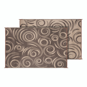 Faulkner Swirl Patio Mat | 20x8ft Polypropylene | Reversible, Mold & Mildew Resistant, Ideal for Camping & Tailgating! Faulkner Swirl Patio Mat | 20x8ft Polypropylene | Reversible, Mold & Mildew Resistant, Ideal for Camping & Tailgating!